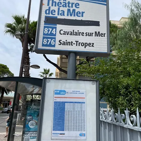 Et A Pied, Air Conditionne Et Parking Prive, Baie De St Tropez *